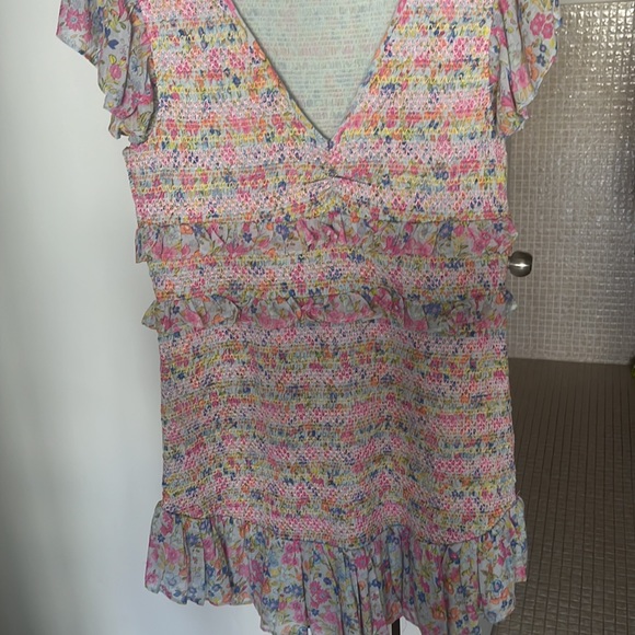 Floral mini dress - Picture 2 of 8